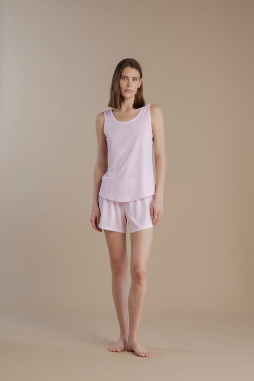 Pigiama Donna Noi di Notte FA9050 - Biancheria da sogno Pedata