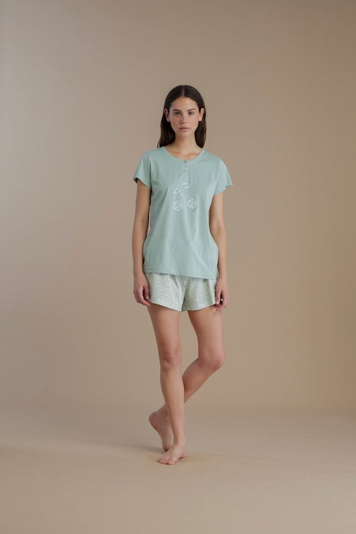 Pigiama Donna Noi di Notte FA9074 - Biancheria da sogno Pedata