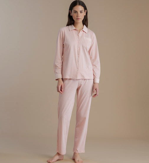 Pigiama Donna Noi di Notte FA9125 - Biancheria da sogno Pedata