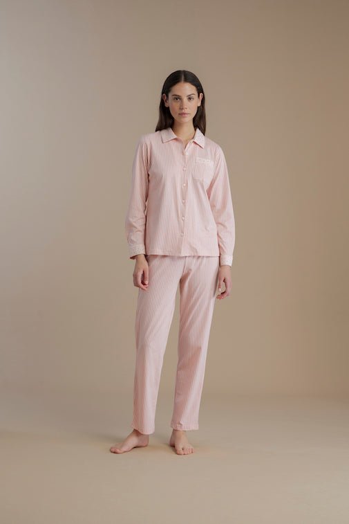 Pigiama Donna Noi di Notte FA9125 - Biancheria da sogno Pedata