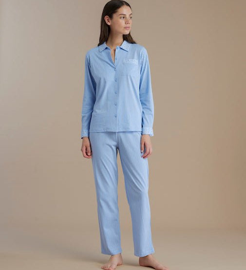 Pigiama Donna Noi di Notte FA9125 - Biancheria da sogno Pedata