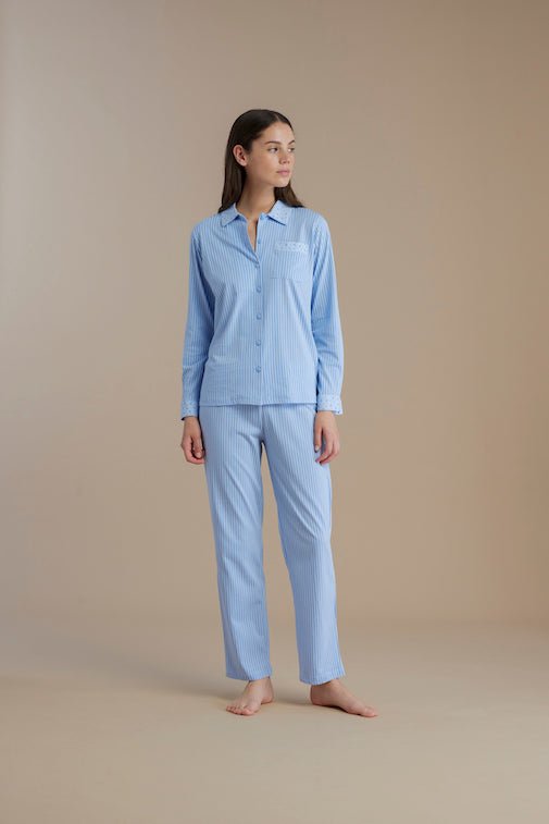 Pigiama Donna Noi di Notte FA9125 - Biancheria da sogno Pedata