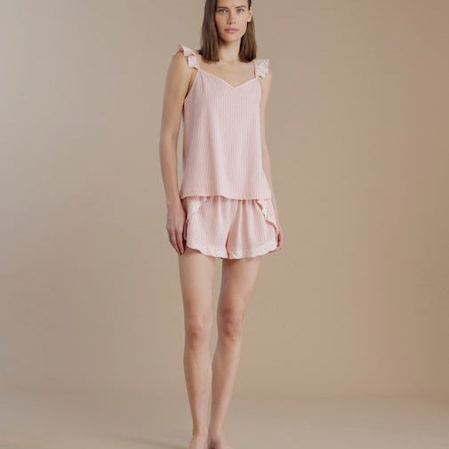 Pigiama Donna Noi di Notte FA9153 - Biancheria da sogno Pedata