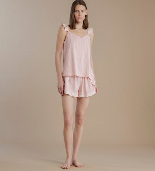 Pigiama Donna Noi di Notte FA9153 - Biancheria da sogno Pedata