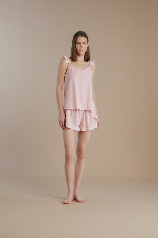 Pigiama Donna Noi di Notte FA9153 - Biancheria da sogno Pedata