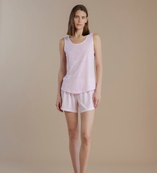 Pigiama Donna Noi di Notte FA9218 - Biancheria da sogno Pedata