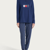 Pigiama Donna Ragno DP44N1 - Biancheria da sogno Pedata