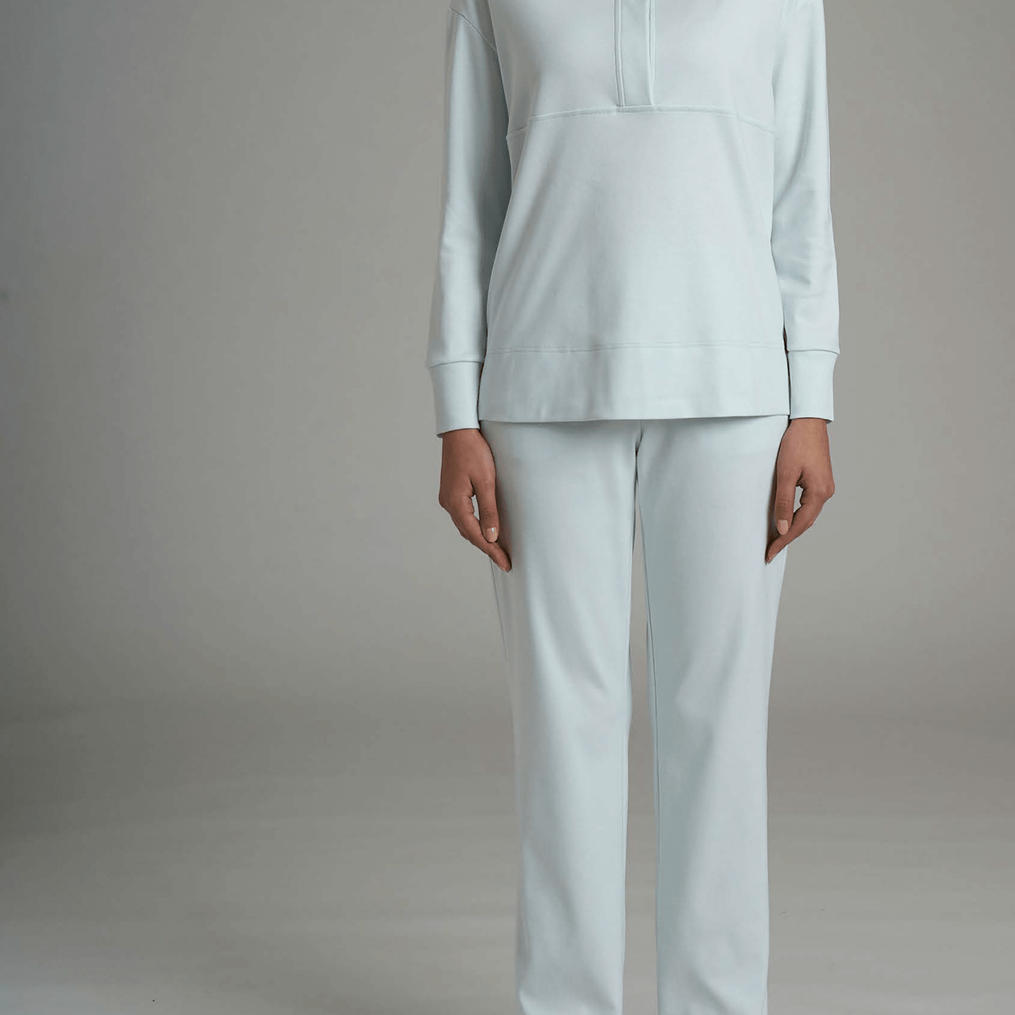 Pigiama Donna Serafino in Caldo Cotone Ragno DR70N1 - Biancheria da sogno Pedata