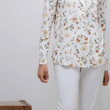 Pigiama Donna Serafino Lungo Amadine D3128 - Biancheria da sogno Pedata