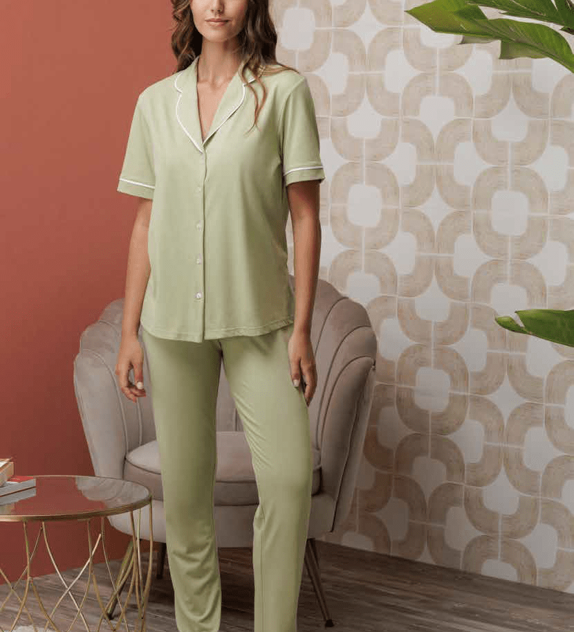 Pigiama Donna T. Uomo M/M P/L Andra 9944 - Biancheria da sogno Pedata