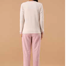 Pigiama Girocollo Donna MaryHome 6P85045 - Biancheria da sogno Pedata