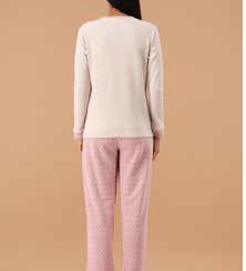 Pigiama Girocollo Donna MaryHome 6P85045 - Biancheria da sogno Pedata