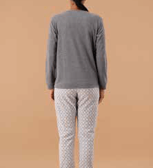 Pigiama Girocollo Donna MaryHome 6P85063 - Biancheria da sogno Pedata