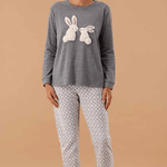 Pigiama Girocollo Donna MaryHome 6P85063 - Biancheria da sogno Pedata