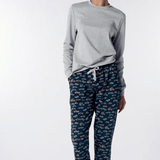 Pigiama Girocollo Unisex Caldo Cotone Perofil VPRT93208 - Biancheria da sogno Pedata