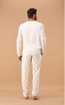 Pigiama Girocollo Uomo MaryHome 6P85008 - Biancheria da sogno Pedata