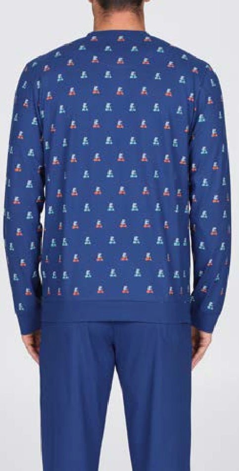 Pigiama Julipet Sassari Serafino Tuta - Biancheria da sogno Pedata