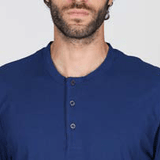 Pigiama Lungo Serafino Cotone Uomo Julipet JAL680 - Biancheria da sogno Pedata