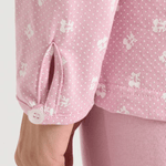 Pigiama Lungo Serafino Donna Ragno DT04NU - Biancheria da sogno Pedata