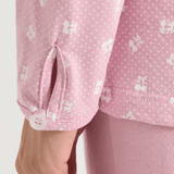 Pigiama Lungo Serafino Donna Ragno DT04NU - Biancheria da sogno Pedata