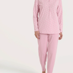 Pigiama Lungo Serafino Donna Ragno DT04NU - Biancheria da sogno Pedata