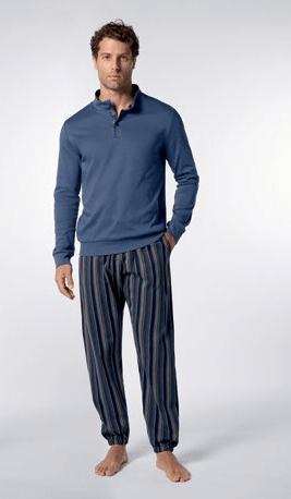 Pigiama Lupetto Unisex Caldo Cotone Perofil VPRT93204 - Biancheria da sogno Pedata