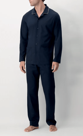 Pigiama Perofil Aperto con Collo Basic - Biancheria da sogno Pedata