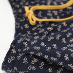 Pigiama Perofil Girocollo Stampa Biciclette - Biancheria da sogno Pedata