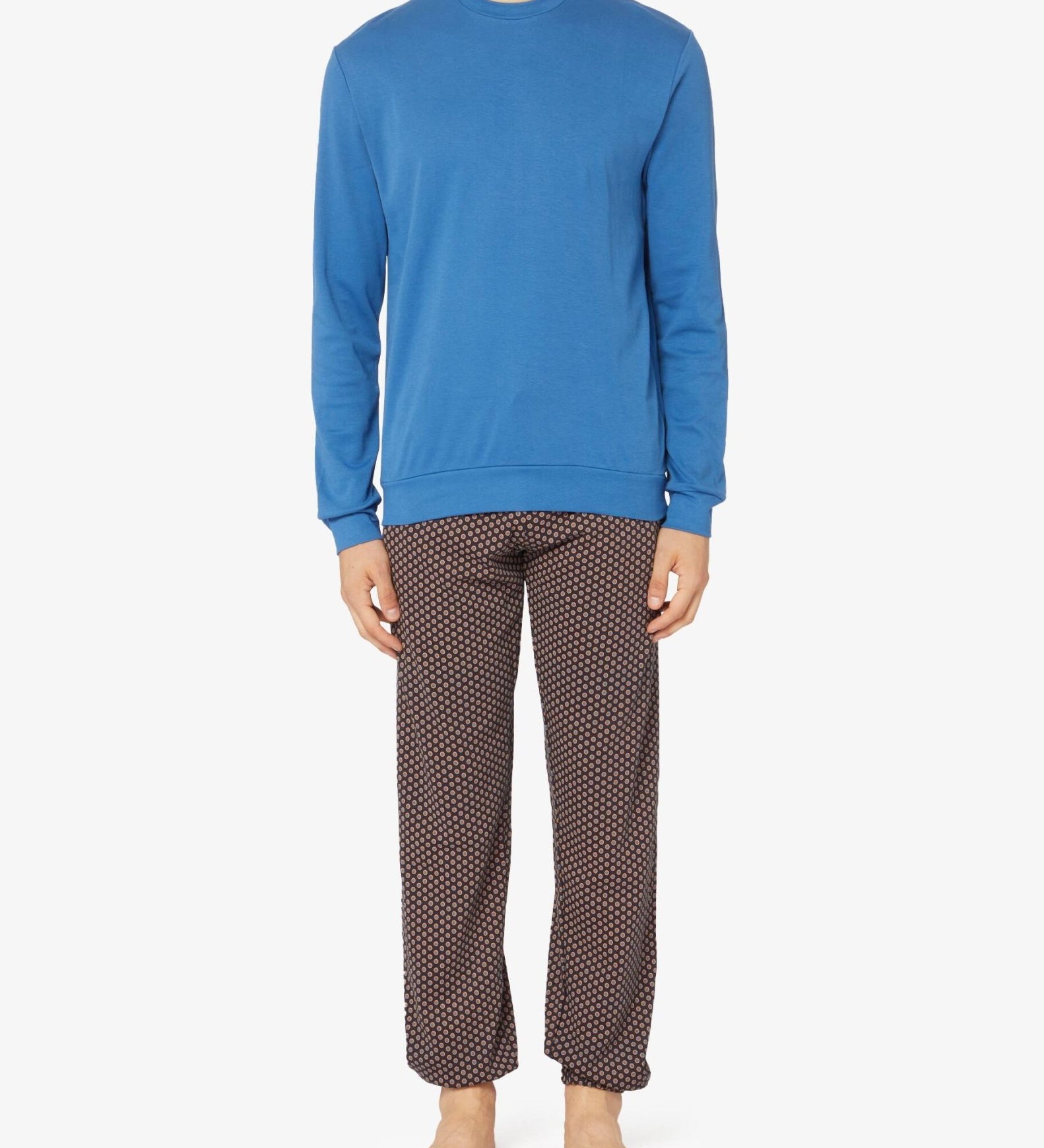 Pigiama Perofil Girocollo Stampa Pois - Biancheria da sogno Pedata