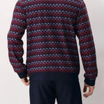 Pigiama Perofil Serafino Soft Geometrico - Biancheria da sogno Pedata