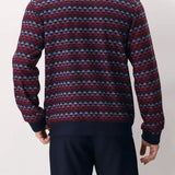 Pigiama Perofil Serafino Soft Geometrico - Biancheria da sogno Pedata