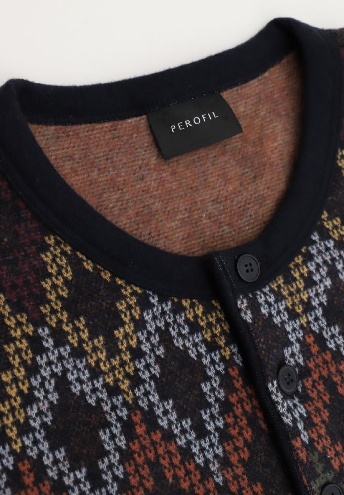 Pigiama Perofil Serafino Soft Rombi - Biancheria da sogno Pedata