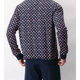 Pigiama Perofil Serafino Stampa Biciclette - Biancheria da sogno Pedata