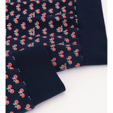 Pigiama Perofil Serafino Stampa Biciclette - Biancheria da sogno Pedata