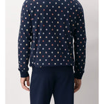 Pigiama Perofil Serafino Stampa Cravatteria - Biancheria da sogno Pedata