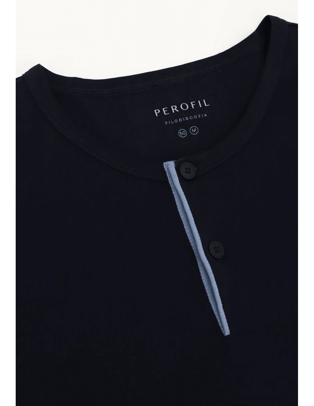 Pigiama Perofil Venezia Serafino Basic - Biancheria da sogno Pedata