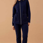 Pigiama Pile Full Zip Donna MaryHome 6H45077 - Biancheria da sogno Pedata