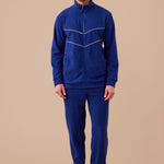 Pigiama Pile Full Zip Uomo Noi Di Notte FC3186 - Biancheria da sogno Pedata