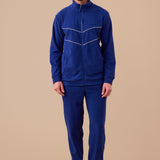 Pigiama Pile Full Zip Uomo Noi Di Notte FC3186 - Biancheria da sogno Pedata