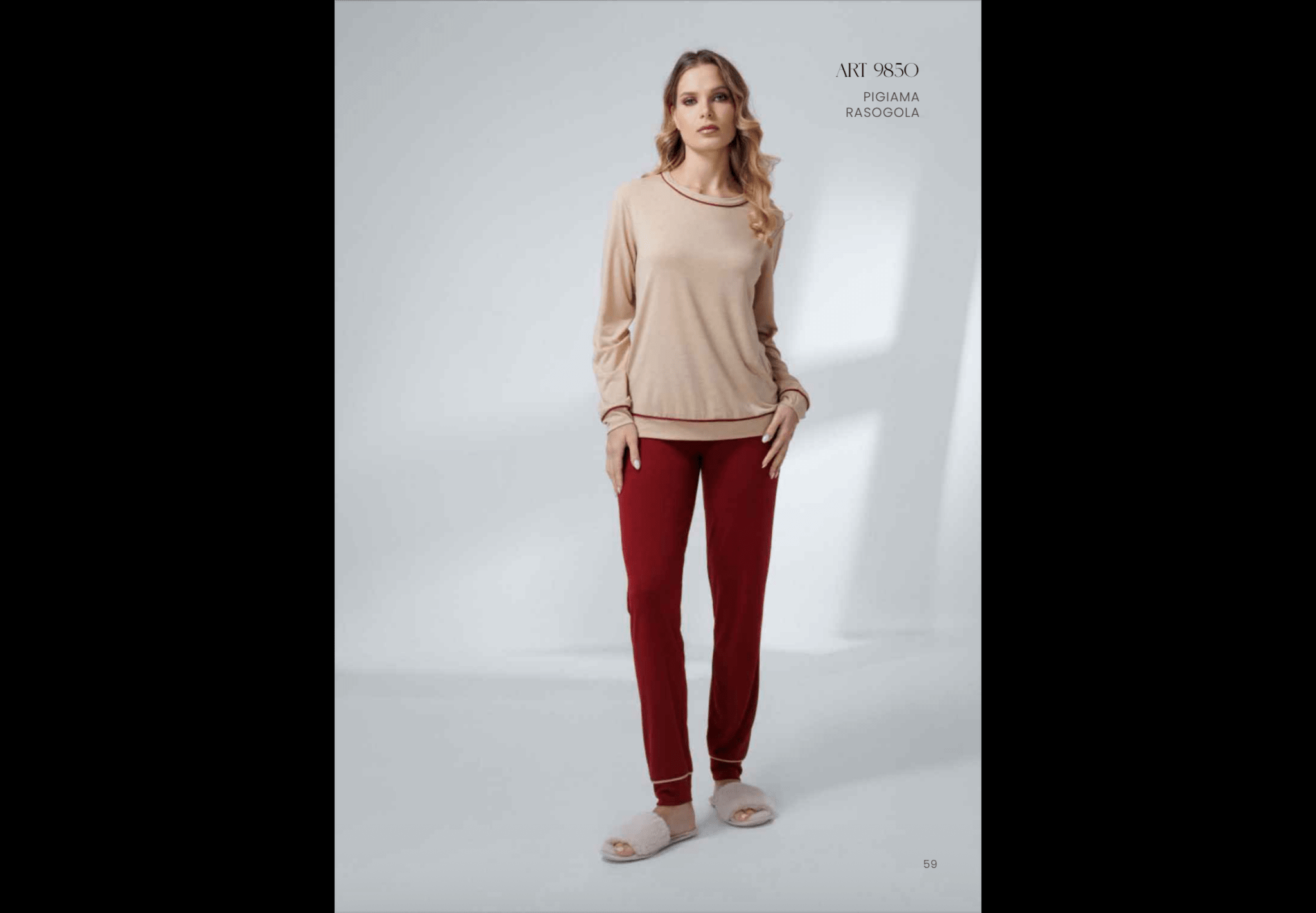 Pigiama Rasogola Donna Andra 9850 - Biancheria da sogno Pedata