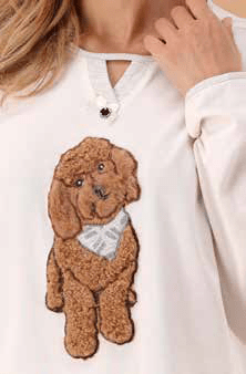 Pigiama Serafino Caldo Cotone Donna MaryHome 6P85061 - Biancheria da sogno Pedata