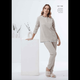 Pigiama Serafino Donna Andra 9811 - Biancheria da sogno Pedata