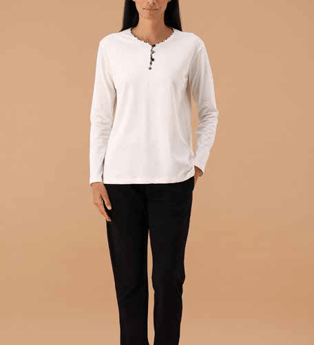 Pigiama Serafino Donna MaryHome 6P85020 - Biancheria da sogno Pedata