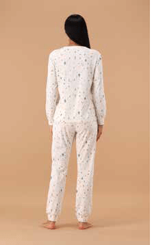 Pigiama Serafino Donna MaryHome P85042 - Biancheria da sogno Pedata