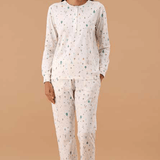 Pigiama Serafino Donna MaryHome P85042 - Biancheria da sogno Pedata