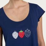 Pigiama Serafino Pinocchietto Donna Ragno DP44NB - Biancheria da sogno Pedata