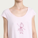 Pigiama Serafino Pinocchietto Donna Ragno DP44NB - Biancheria da sogno Pedata