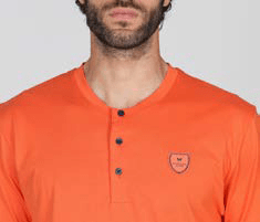 Pigiama Serafino Uomo Corto Julipet JAC476 - Biancheria da sogno Pedata