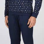 Pigiama Serafino Uomo Lungo Julipet JAL685 - Biancheria da sogno Pedata