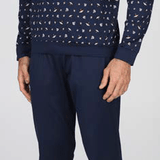 Pigiama Serafino Uomo Lungo Julipet JAL685 - Biancheria da sogno Pedata